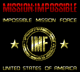 Mission Impossible (USA) (En,Fr,Es) Title Screen